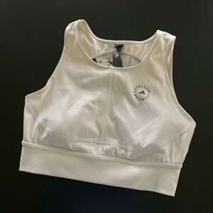 Adidas Stella McCartney White and Purple Sports Bra